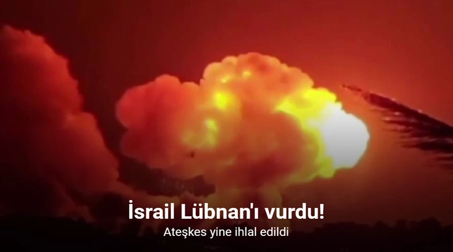 İsrail ordusu, Lübnan’ın güneyinde birçok yere hava saldırısı düzenledi