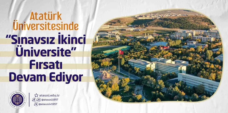 Atatürk Üniversitesinde 