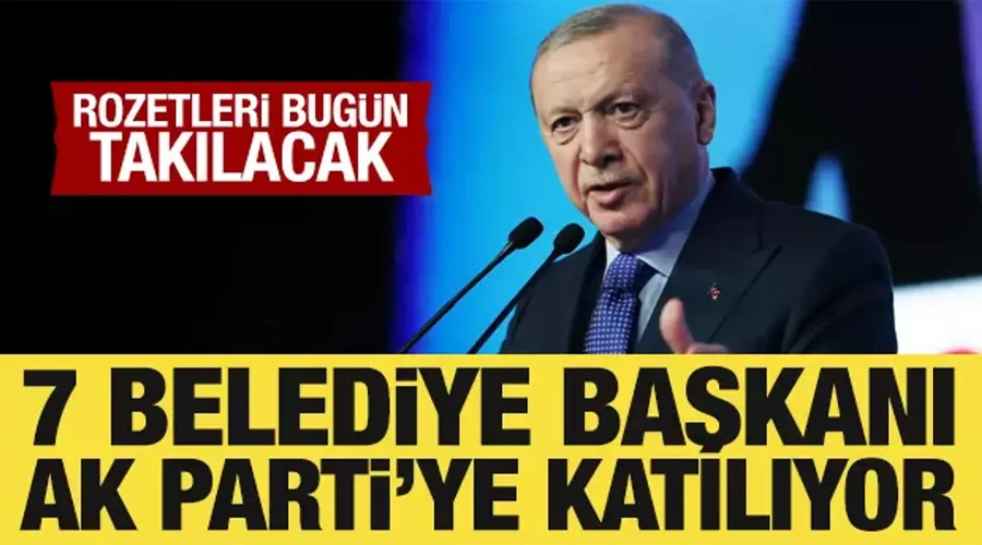 7 Yeni Belediye Başkanı, AK Parti Saflarında