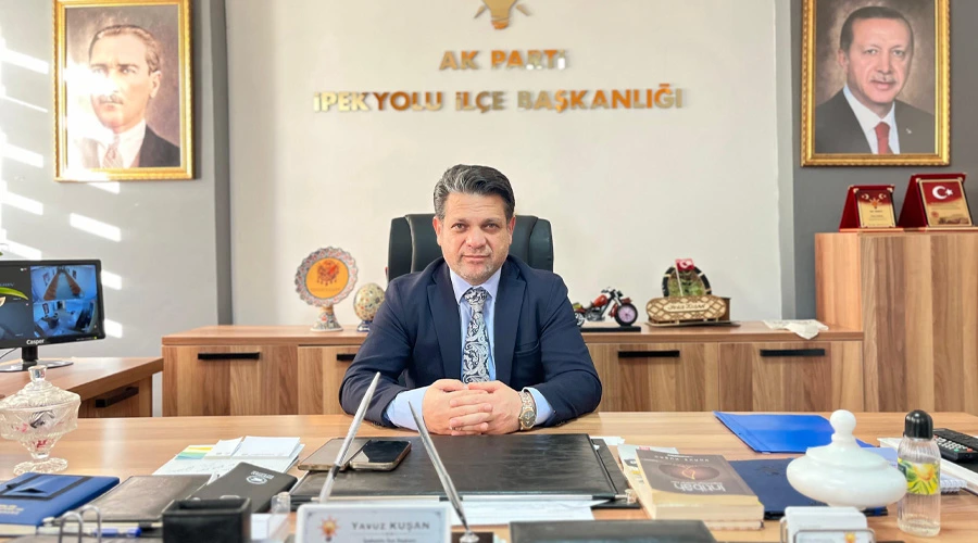 AK Parti İpekyolu İlçe Başkanı Yavuz Kuşan; “Gazeteciler, demokrasinin ve özgür toplumların teminatıdır.”