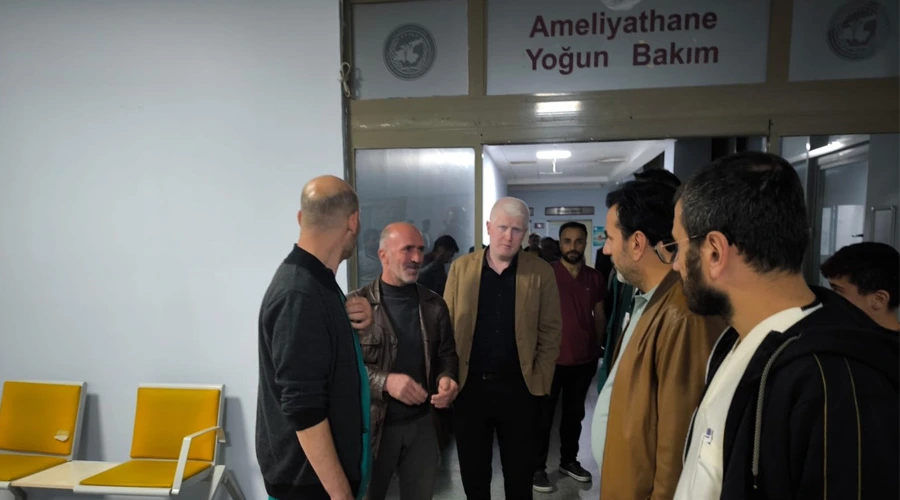 Başhekim Doç. Dr. Remzi Sarıkaya’dan Acil Servis ve Yoğun Bakıma Ziyaret