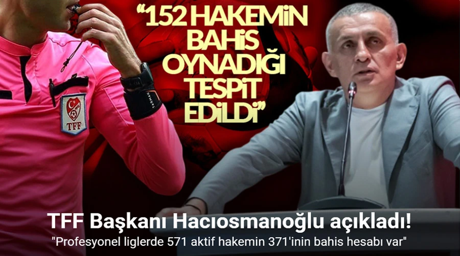 TFF Başkanı İbrahim Hacıosmanoğlu: