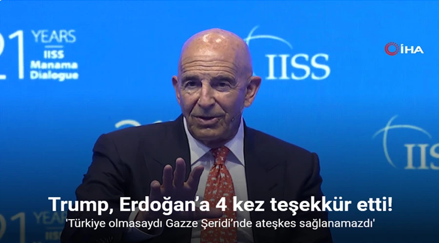 ABD’li Özel Temsilci Barrack: 