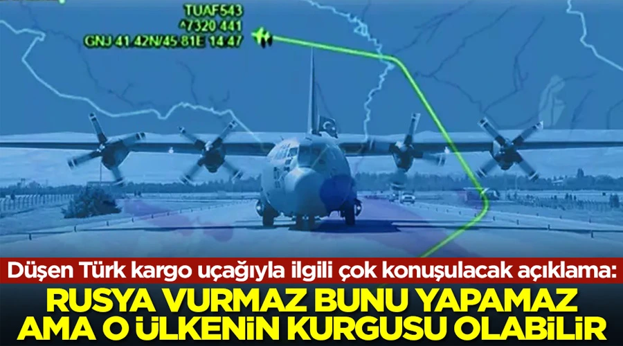 Türk Kargo Uçağının Düşüşünde Flaş Açıklama: 