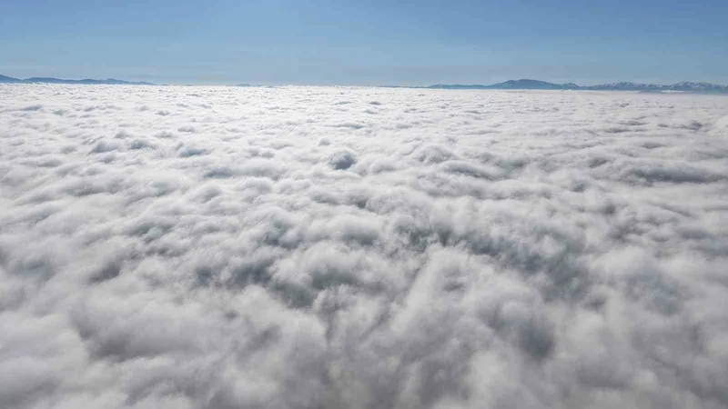 Elazığ’da bulutların görsel şöleni
