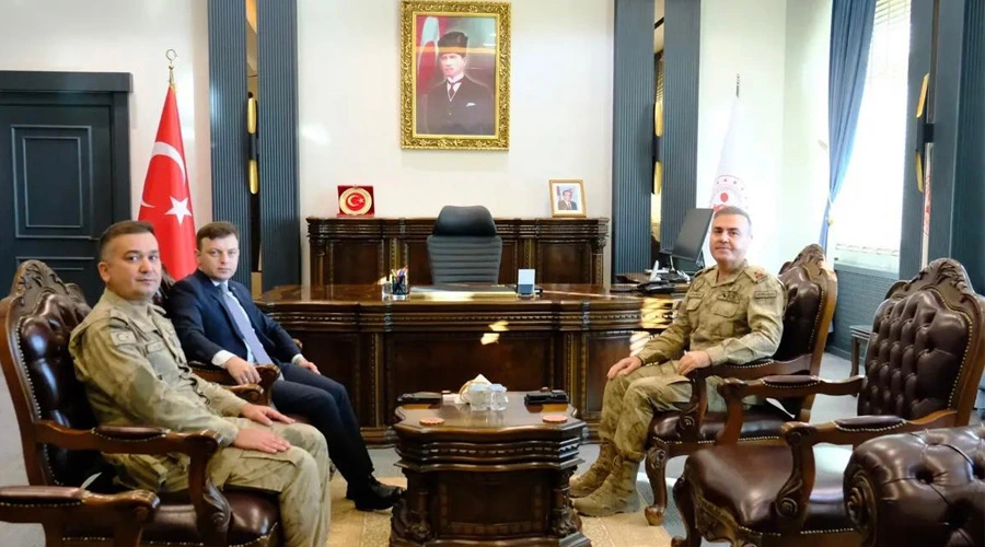 Van İl Jandarma Komutanı Tuğgeneral Avkıran, Başkale