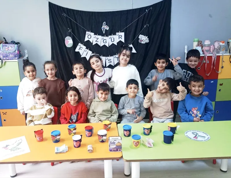 Tuncelili miniklerden Gazze’deki çocuklara anlamlı destek
