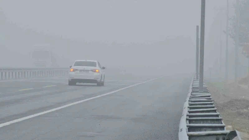 Bitlis’te yoğun sis etkili oldu: Görüş mesafesi sıfıra düştü