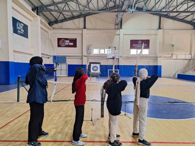 Korkut’ta okçuluk kurslarına yoğun ilgi
