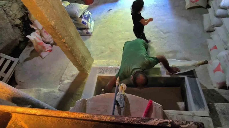 Dededen toruna asırlık miras: Su değirmeni çarkları hâlâ dönüyor
