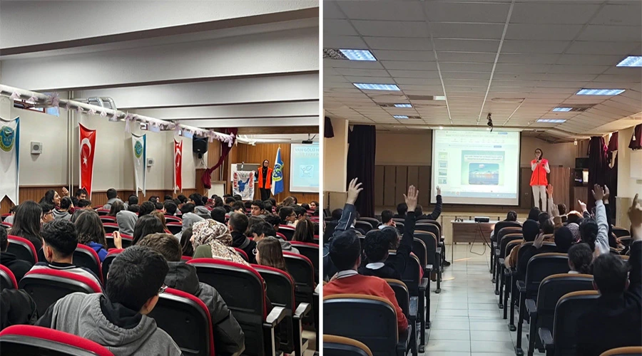 Vangölü Aktivistleri 5 Lisede Yüzlerce Gençle Buluştu: 