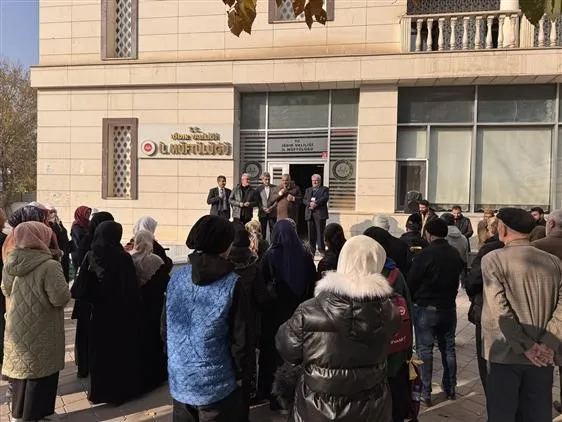 Iğdır’da Umre yolcuları dualarla uğurlandı
