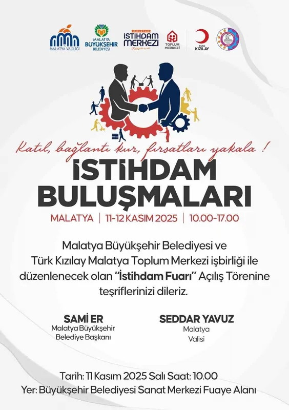 İstihdam buluşmaları Malatya’da başlıyor
