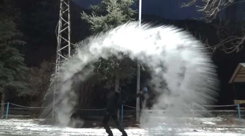 Kars’ta Sibirya soğukları etkisini sürdürüyor
