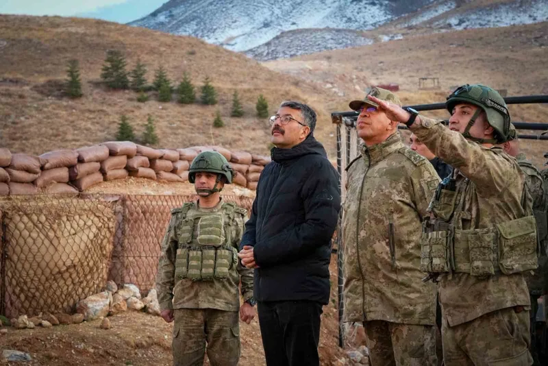 Aktütün Karakolu’na üst düzey ziyaret
