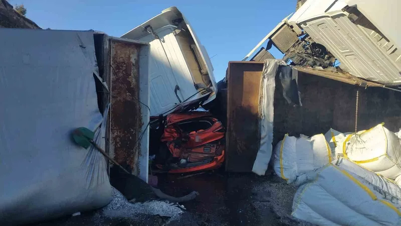 Ardahan’da zincirleme kaza
