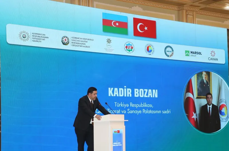 KATSO Başkanı Kadir Bozan, Azerbaycan’daki Bölgesel Ekonomi Formu’nu değerlendirdi
