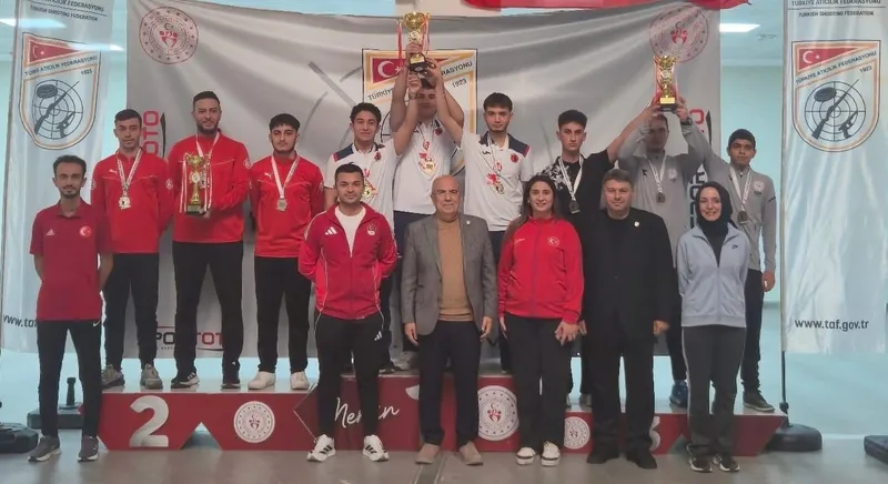 Havalı silahlar seçmelerinde Erzincan rüzgârı
