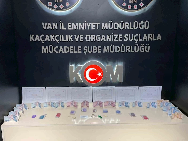 Van’da gümrük kaçakçılığı operasyonu