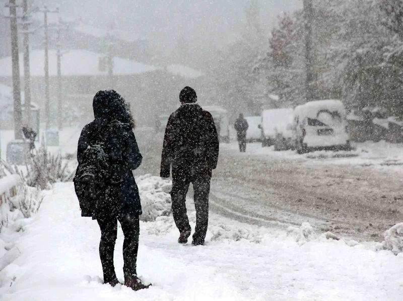 Otlukbeli ve Çayırlı buz tuttu
