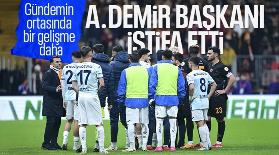 Adana Demirspor Başkanı Durak, Görevi Bıraktı: Galatasaray Maçı Sonrası Şok İstifa