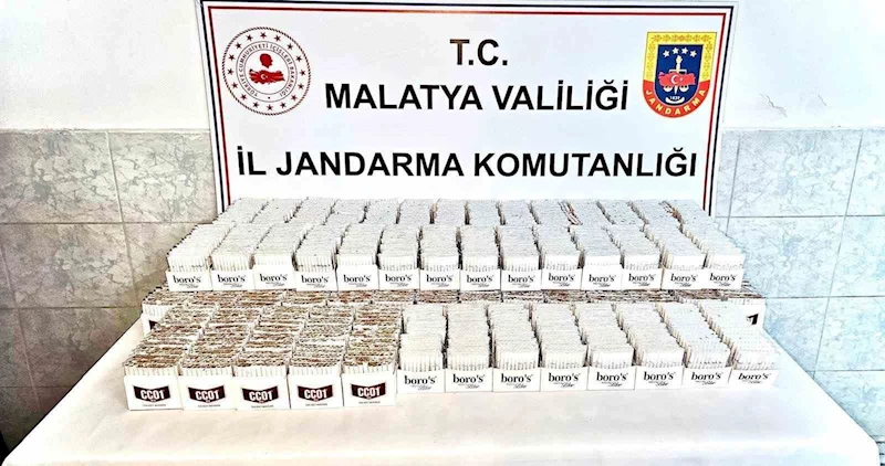 Malatya’da kaçak makaron operasyonu
