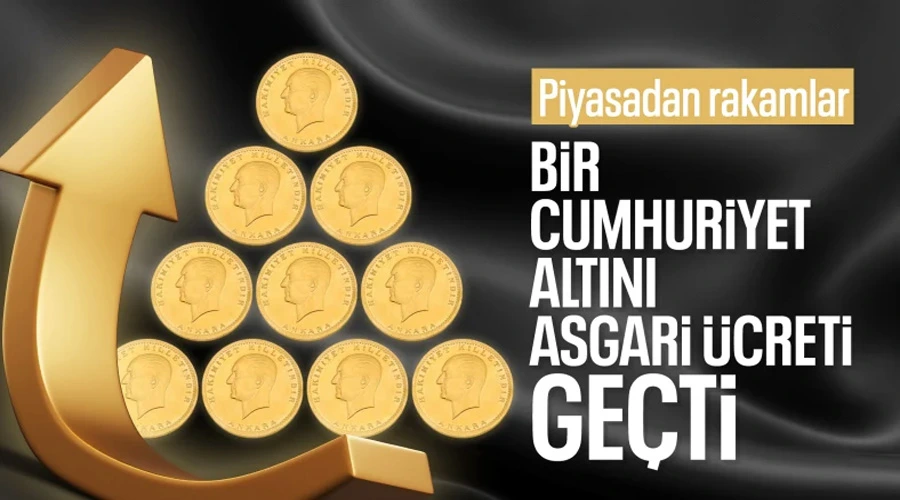 Cumhuriyet Altını Artık Asgari Ücretten Daha Pahalı! 12 Şubat 2025