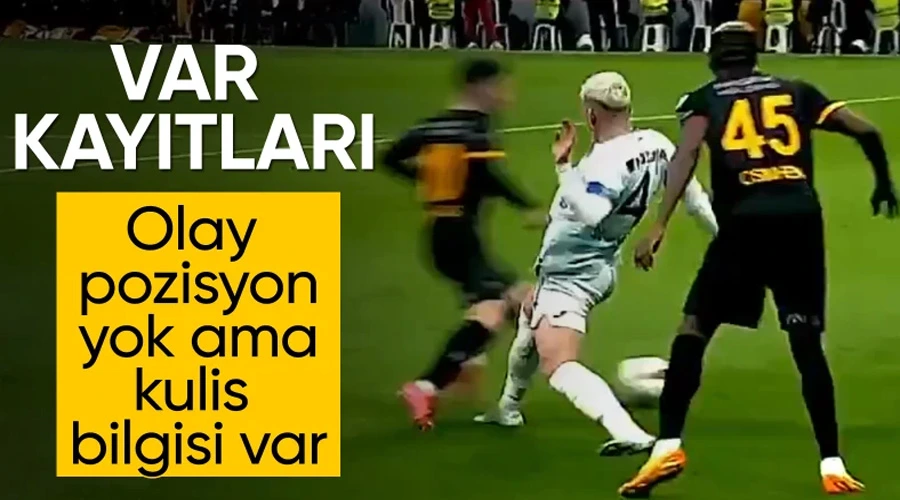 VAR Kayıtları Açıklandı: Trabzonspor-Eyüpspor Maçında Nefes Kesen Penaltı Kararı!