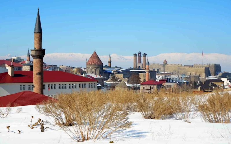 Erzurum’da termometreler -26’yı gösterdi
