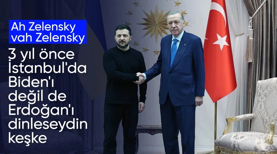 Erdoğan ve Zelensky