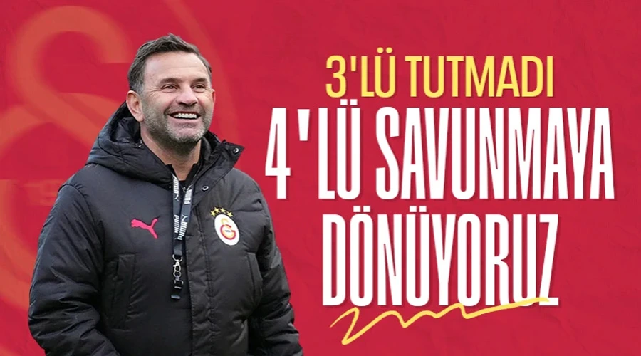 Galatasaray Taktik Değişikliğe Gidiyor: Okan Buruk 3