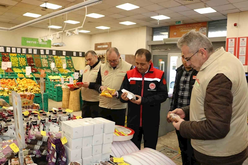 Erzincan’da gıda satış noktaları ve ramazan kolileri denetlendi
