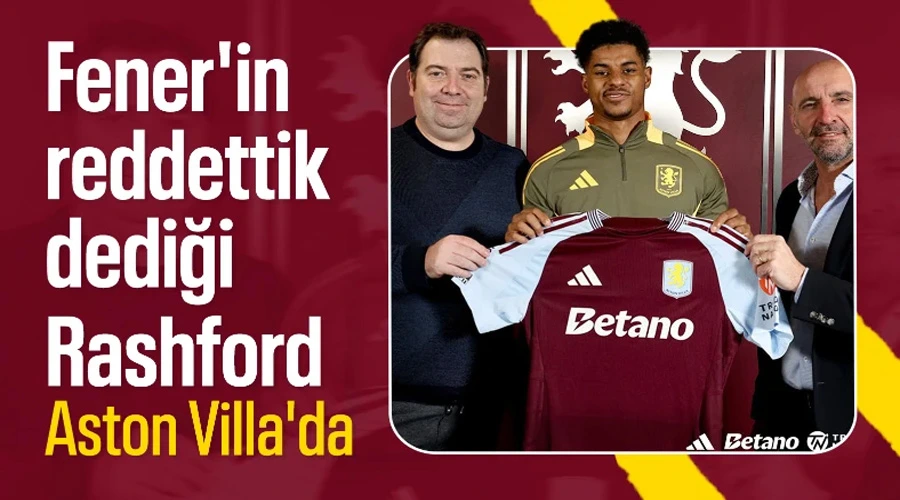 Rashford, Aston Villa