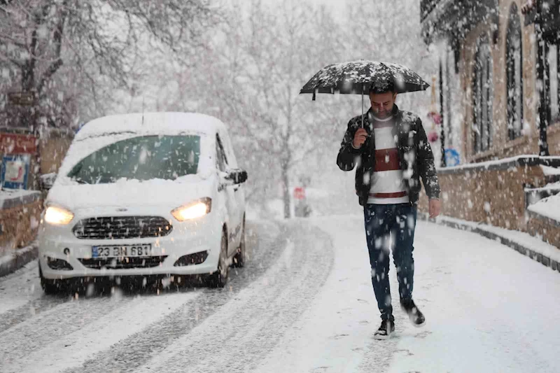 Meteorolojiden Elazığ için kuvvetli kar yağışı uyarısı
