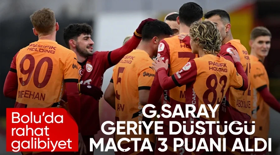  Galatasaray, Boluspor