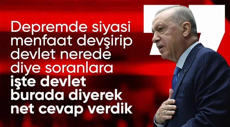 Cumhurbaşkanı Recep Tayyip Erdoğan Deprem Bölgesinde Yapılanları Tek Tek Anlattı - Canlı İzle