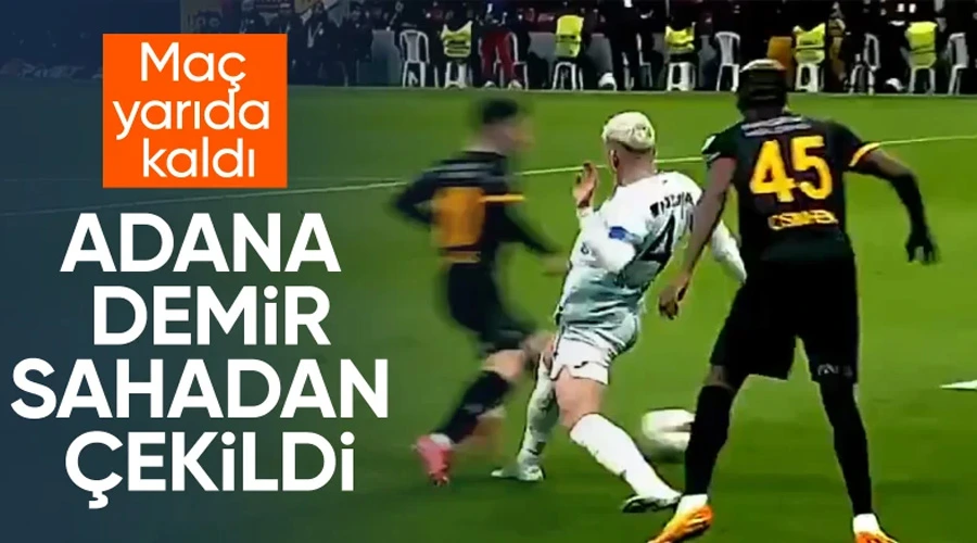 Adana Demirspor, Galatasaray Maçını Terk Etti: Liderle Karşılaşmada Şoke Eden Çekilme!