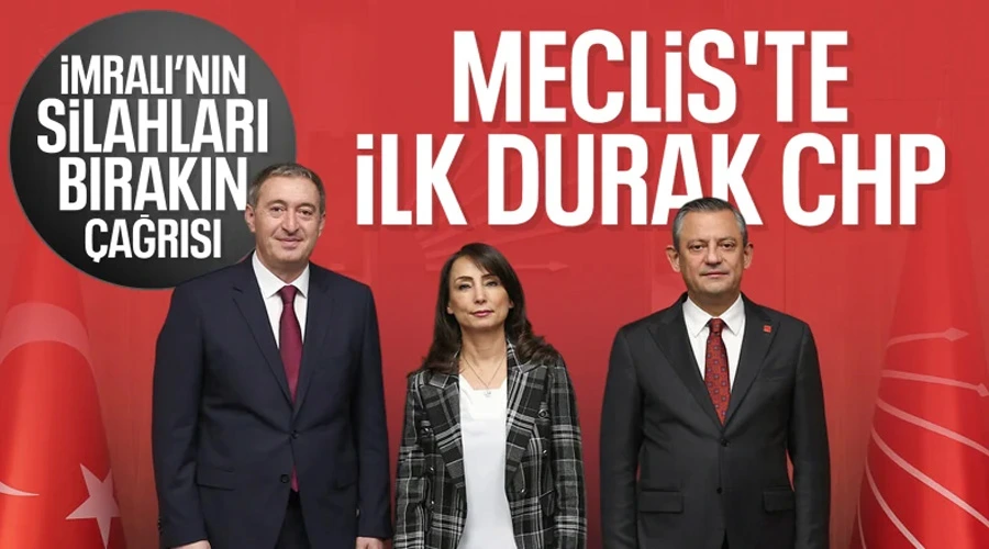 DEM Parti Heyeti, Silahsız Türkiye Hedefiyle Parti Turuna Çıkıyor: İlk Durak CHP!