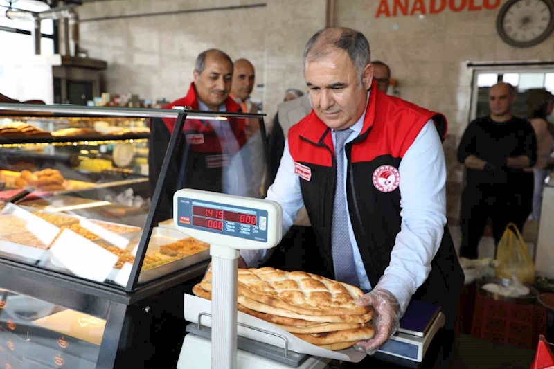 Elazığ’da fırınlar denetlendi
