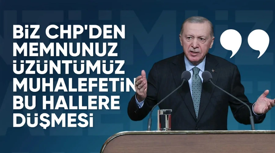 Cumhurbaşkanı Erdoğan, CHP