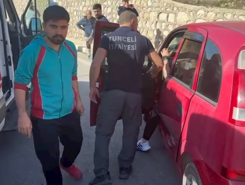 Tunceli’de trafik kazası: 3 yaralı
