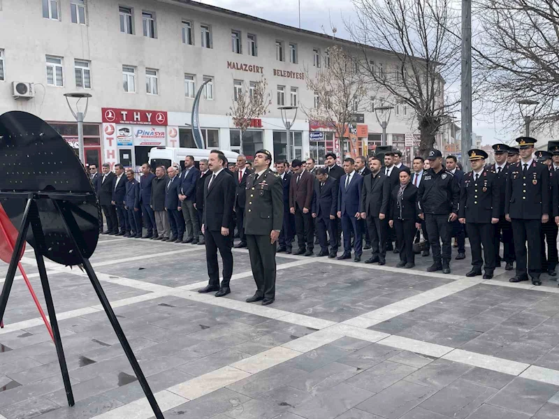 Malazgirt’te 18 Mart Şehitleri Anma Günü ve Çanakkale Zaferi’nin Yıldönümü
