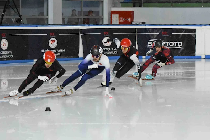 Short Track Türkiye Şampiyonası Erzurum’da başladı
