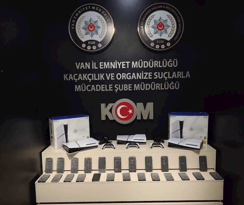 Van’da gümrük kaçakçılığı operasyonları