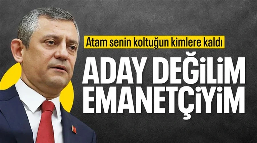 Özgür Özel: Cumhurbaşkanlığı Adaylığına Niyetim Yok, Parti Yönetimine Odaklıyım