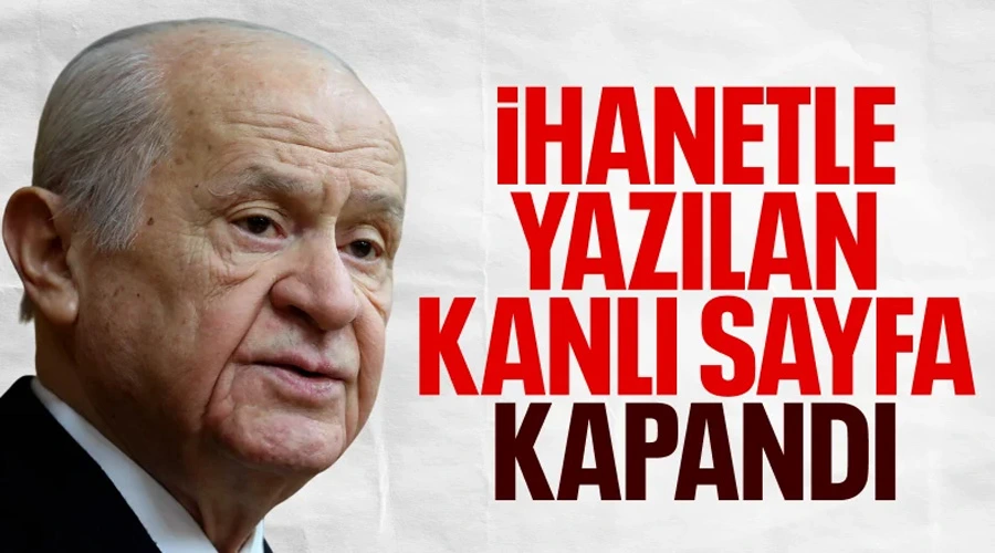 Devlet Bahçeli: 