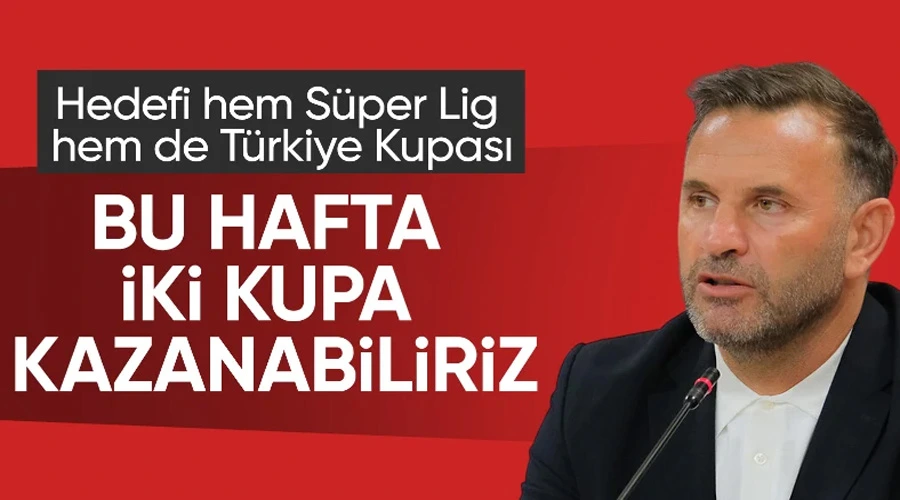 Galatasaray Teknik Direktörü Okan Buruk: 