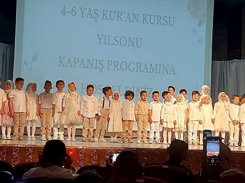 4-6 Yaş Kur’an Kursu yıl sonu kapanış programı gerçekleştirildi

