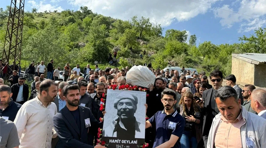 Hakkari Eski Milletvekili Hamit Geylani Son Yolculuğuna Uğurlandı