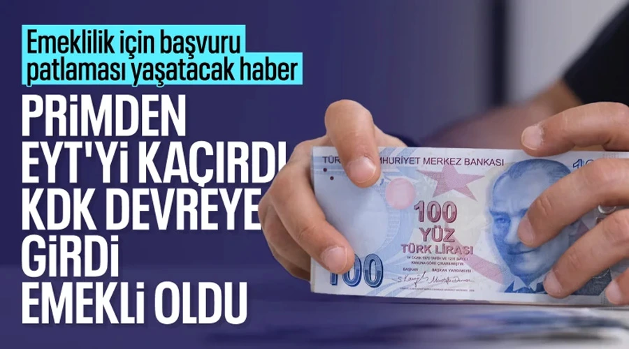 EYT Prim Engeli Aşıldı: KDK Devreye Girerek Emekli Hayalini Gerçekleştirdi!